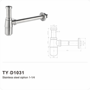 Waschbecken-Flaschensiphon (Siphon), 32 mm
