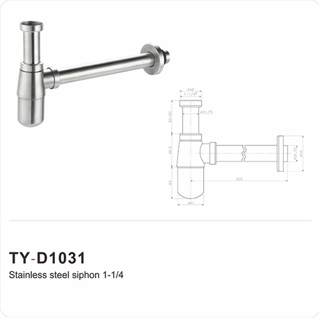 Waschbecken-Flaschensiphon (Siphon), 32 mm